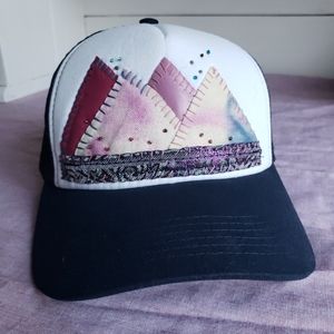 Hand stiched trucker hat